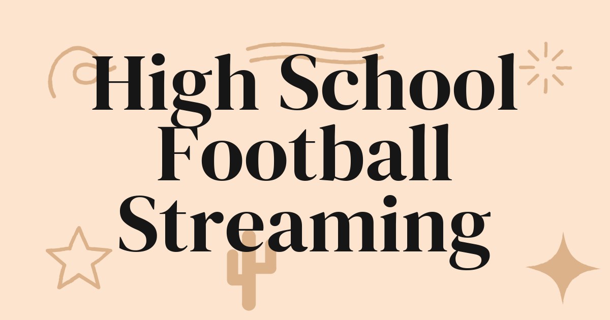 Utah High School Football 2026 Streaming Guide: Week 2